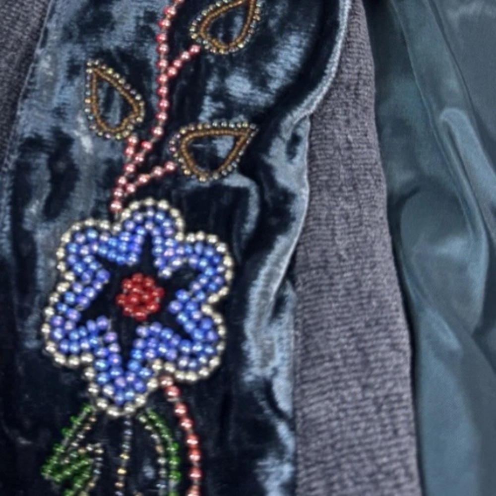 Double D Ranch highly adorned velvet trimmed jacket - Picture 10 of 16